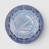 Nauwe mangat deksel schip ronde klok (Voorkant)