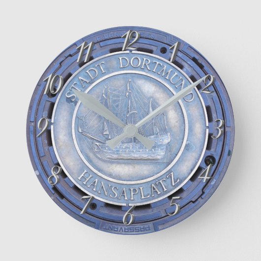 Nauwe mangat deksel schip ronde klok (Voorkant)