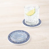 Nauwe mangat deksel schip zandsteen onderzetter (Zijkant)