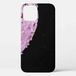 Nauwe uitzicht roze planeet cartoon afbeelding Case-Mate iPhone case