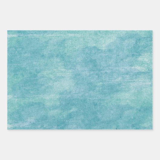 Nauwe Waterverf Stripe Anchors Mengsel n Match Inpakpapier Vel (Voorkant 2)