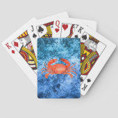 Nauwe Waves Design 2 Pokerkaarten (Achterkant)