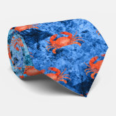 Nauwe Waves Design 2 Stropdas (Opgerold)