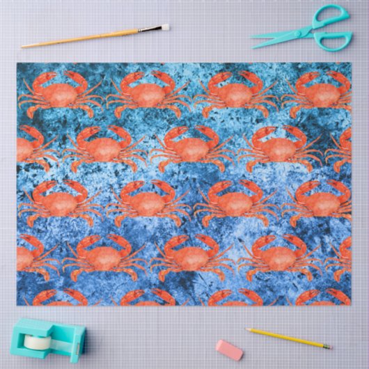 Nauwe Waves Design 2 Tissuepapier (Craft)