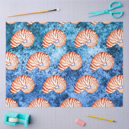 Nauwe Waves Design 4 Tissuepapier (Craft)