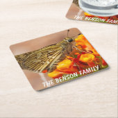 Nauwe Wild Moth Kartonnen Onderzetters (Schuin)