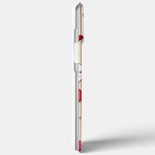 Nauwelijks drie harten & sterren telefoon / iPad c Case-Mate iPhone Case (Achterkant / Rechts)