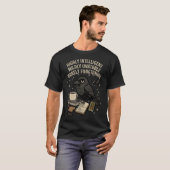 Nauwelijks functionele kraai: intelligent, instabi t-shirt (Voorkant volledig)