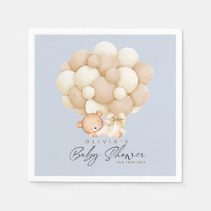 Nauwelijks Wachten Jongens Baby Shower Servetten