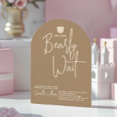 Nauwelijks wachten Minimal Simple Neutral Baby sho Kaart