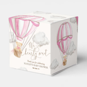 Nauwelijks Wachtende Teddybeer-hete luchtballon-ba Bedankdoosjes