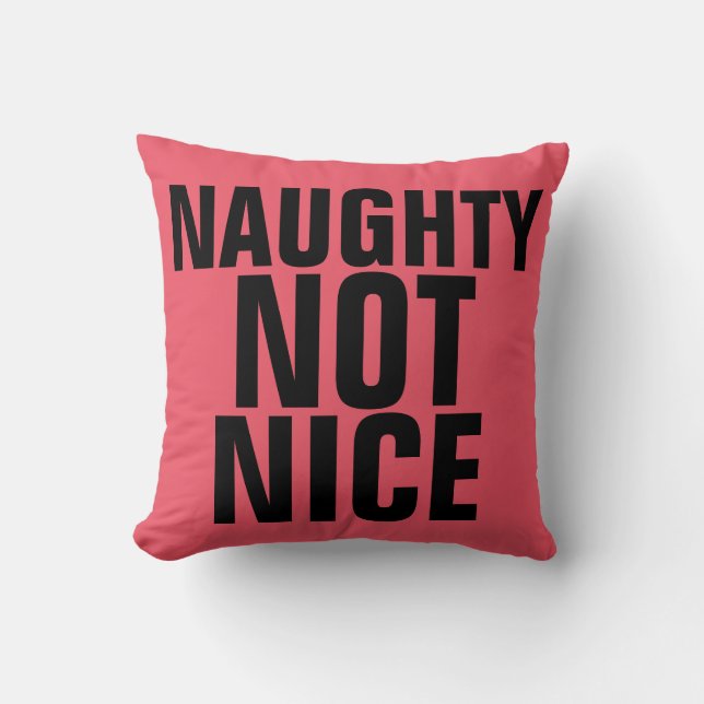 NAUWHTS NIET NICE CHRISTMAS KUSSENS (Voorkant)