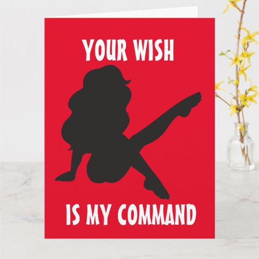 NAUWHTY BIRTHDAY VOOR BAND HEM KAARTEN (Gele Bloem)