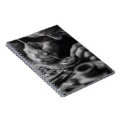 Nauwkeurige Handen Zwart Wit Watchmaker Notitieboe Notitieboek (Rechterzijde)