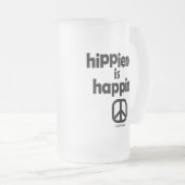 Nauwkeurigheid is geluk matglas bierpul (Voorkant rechts)