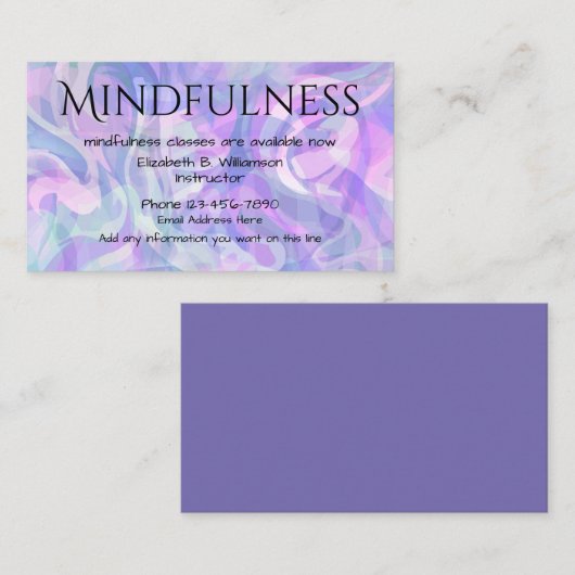 Nauwkeurigheid modern uniek Visitekaartje ontwerp (Voorkant / Achterkant)