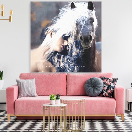 Nauwkeurigheid - Verpakt Canvas (Insitu (Woonkamer))