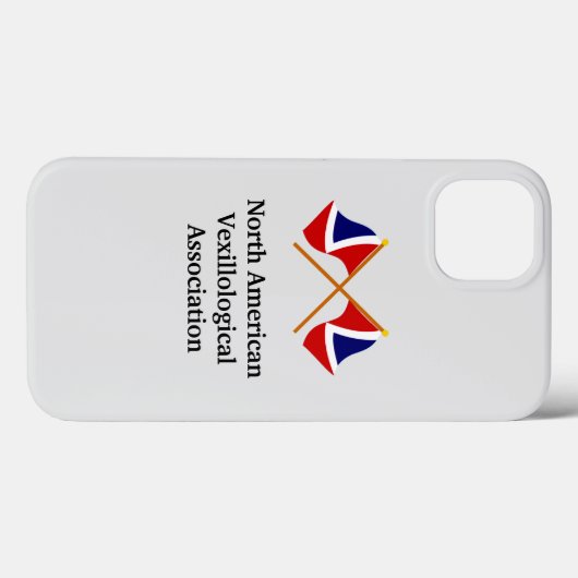 NAVA iPhone Crossed Flags Protective Cover (Achterkant (horizontaal))