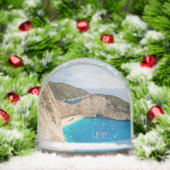 Navagio Beach Greece – Shipwreck Cove Travel Sneeuwbol (Kerstmis)