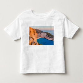 Navagio Beach, Zakynthos, Griekenland. Kinder Shirts