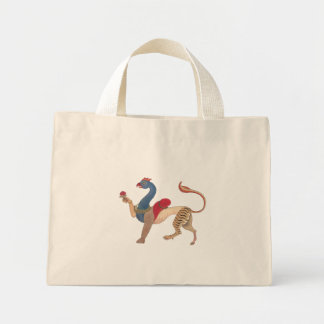 Navagunjara, een universele vorm van Krishna Mini Tote Bag