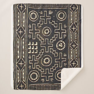 NAVAJO 1800S ZADELDEKEN HERDRUK SHERPA DEKEN