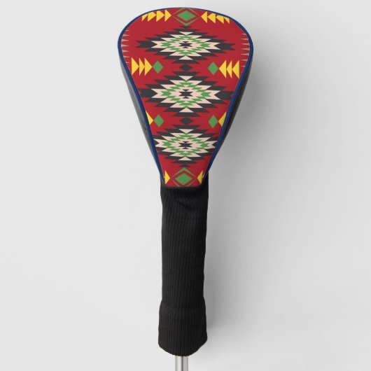 Navajo 3 Golf Head Hoesje Golfheadcover (Voorkant)