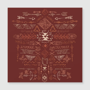 Navajo Azteken: Etnisch doodle patroon.