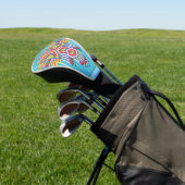 Navajo Bead Pattern Golfheadcover (Insitu)