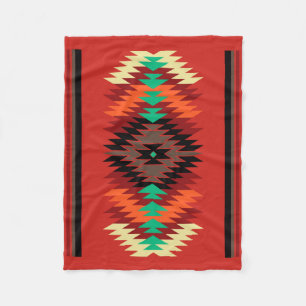 Navajo Blanket Design 5 Fleece Deken