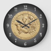 Navajo Code Talkers Bronzen medaille ~ Grote Klok (Voorkant)