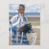Navajo dancer briefkaart (Voorkant)