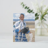 Navajo dancer briefkaart (Staand voorkant)