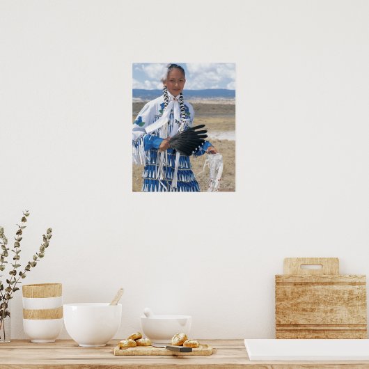 Navajo dancer poster (Keuken)