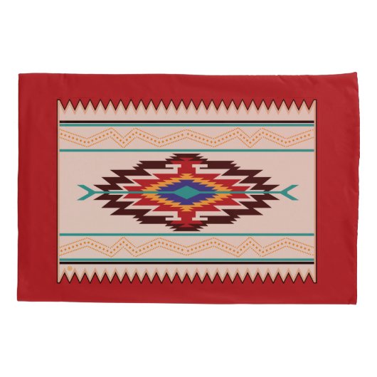 Navajo Dekenontwerp Kussensloop (Achterkant)