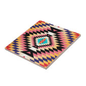 Navajo Design-1 Ceramic Tile Tegeltje (Zijkant)