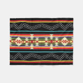 Navajo Design 1D-deken Fleece Deken (Voorkant (Horizontaal))