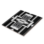 Navajo Design - 3 keramische tegel Tegeltje (Zijkant)