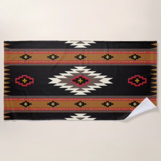 Navajo Design 7 Bandana Strandlaken