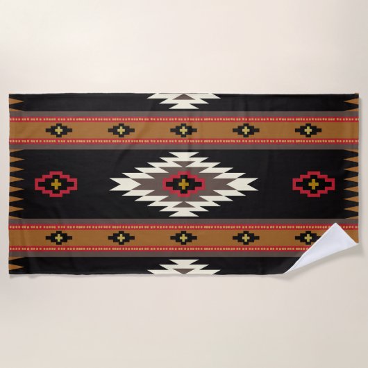 Navajo Design 7 Bandana Strandlaken (Voorkant)