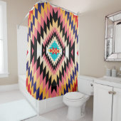 Navajo Design-7 douchegordijn (In situ)