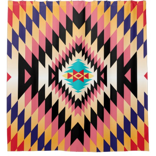 Navajo Design-7 douchegordijn (Voorkant)