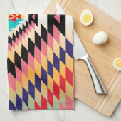Navajo Design-7 keukenhanddoeken (Quarter Fold)