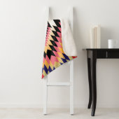 Navajo Design-7 Sherpa Deken (In situ)