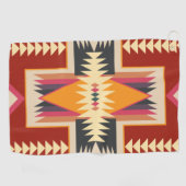 Navajo Design-8 Golf Towel Golfhanddoek (Horizontaal)