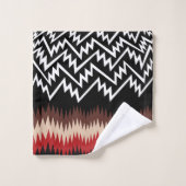 Navajo Design 9 Bath Towel Set Bad Handdoek (Wasdoekje)