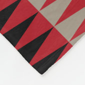 Navajo Design Pattern-1 Fleece Blanket Deken (Hoek)