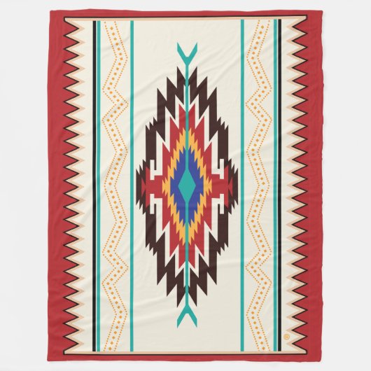 Navajo Fleece Blanket (Voorkant)