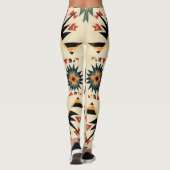 Navajo Geïnspireerd door Aztec Leggings (Achterkant)