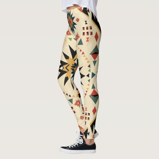 Navajo Geïnspireerd door Aztec Leggings (Links)